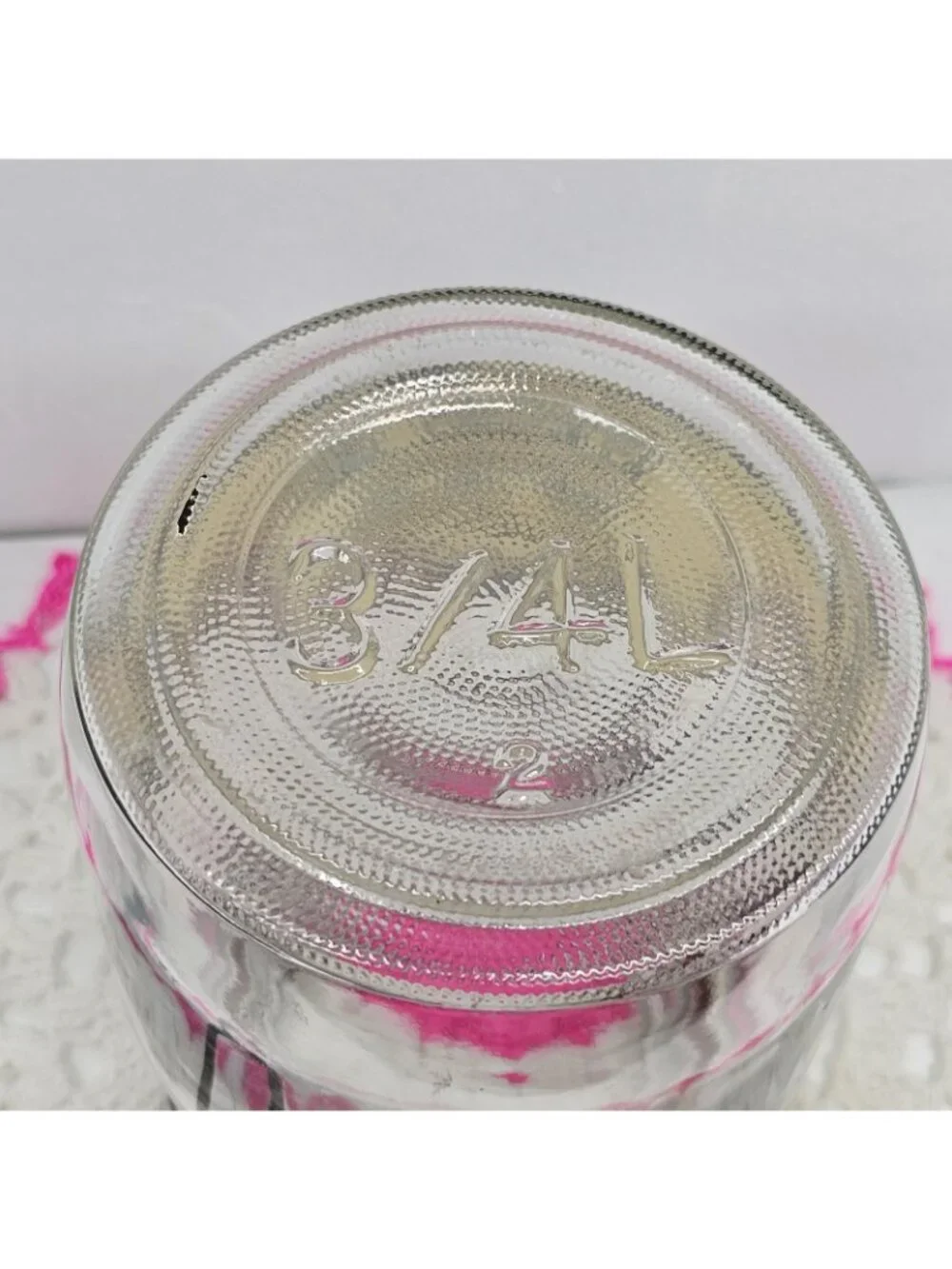 Vintage Tradewind Importers Tea Glass Canister Jar Wire Bail Clamp Lid 6
